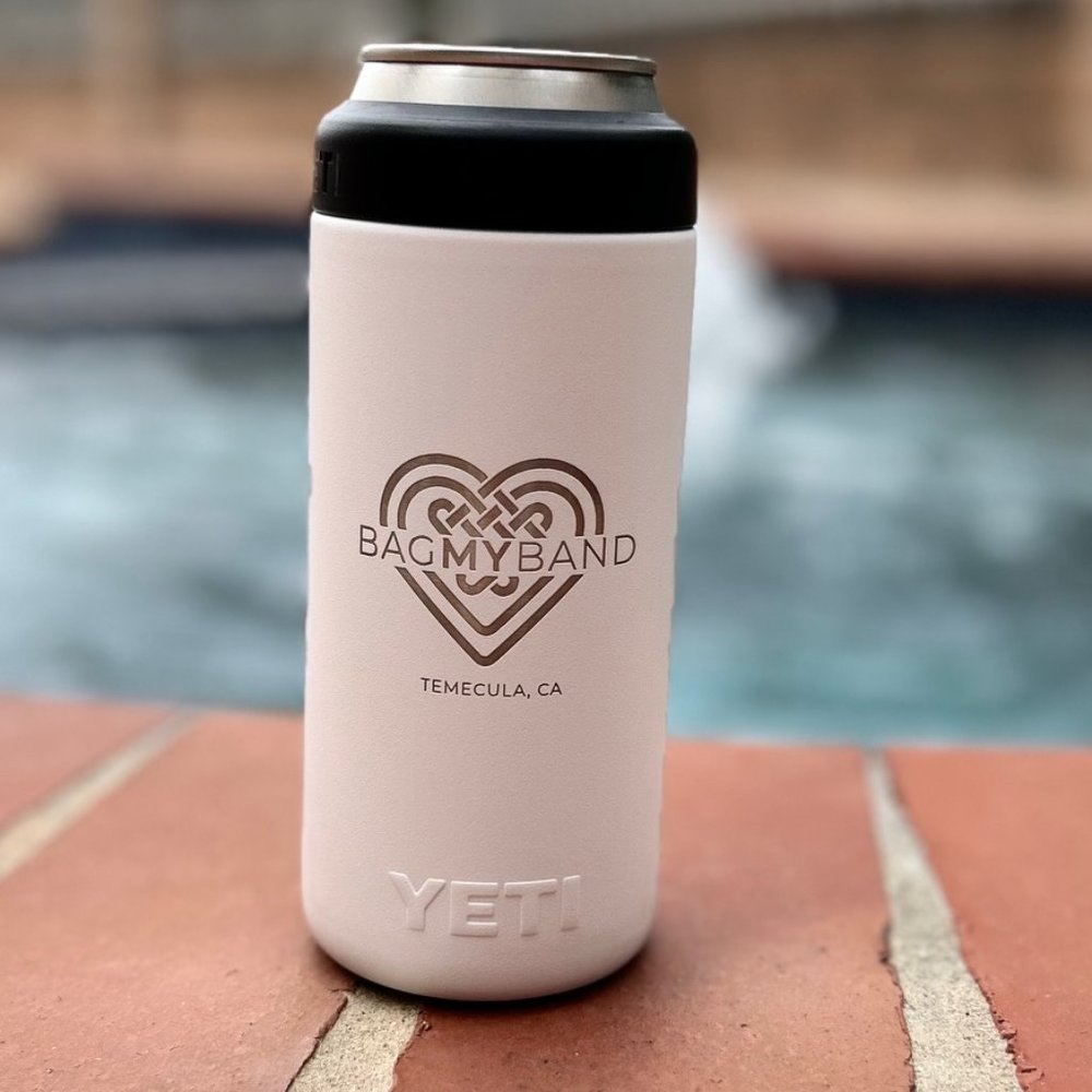 YETI RAMBLER® 12 OZ COLSTER® SLIM CAN COOLER - White